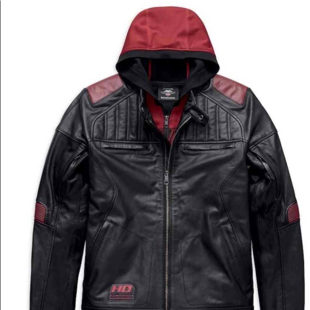 Harley-Davidson Men's Donhill 3-IN-1 Leather Jcket